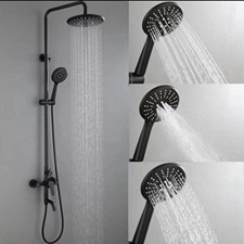 black shower raiser